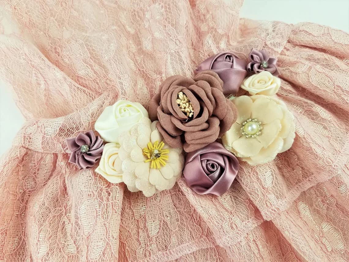 * vintage dog ❀ * ピンクベージュ色のワンちゃん Amazon.com : The Josefina Mauve, Blush, and Ivory Wedding